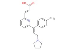 eMolecules​ 87848-99-5 | Ambeed | (E)-3-(6-((E)-3-(Pyrrolidin-1-yl)-1-(p-tolyl)prop-1-en-1-yl)pyridin-2-yl)acrylic
