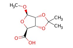 eMolecules​&nbsp;Ambeed / (3aS4S6R6aR)-6-Methoxy-22-dimethyltetrahydrofuro[34-d][13]dioxole-4-carboxylic acid / 250mg / 525013615 / A117474 /  / 54622-95-6 / MFCD10039832 / 218.205 / C9H14O6