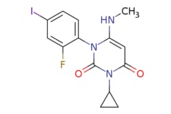 eMolecules​ Ambeed / 3-Cyclopropyl-1-(2-fluoro-4-iodophenyl)-6-(methylamino)pyrimidine-24(1H3H)-dione