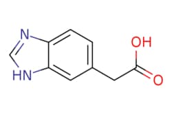 eMolecules​&nbsp;Pharmablock / 2-(1H-13-benzodiazol-6-yl)acetic acid / 25mg / 596115310 / PBTQ7385 / 0.000 / 473895-86-2 / MFCD20524898 / 176.175 / C9H8N2O2