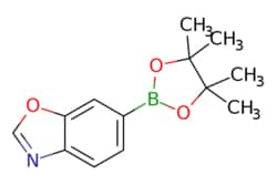 eMolecules​&nbsp;Pharmablock / 6-(4455-tetramethyl-132-dioxaborolan-2-yl)-13-benzoxazole / 25mg / 551282121 / PBT2542 / 0.000 / 1810038-58-4 / MFCD13181969 / 245.090 / C13H16BNO3