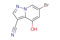 eMolecules​ Pharmablock / 6-bromo-4-hydroxypyrazolo[15-a]pyridine-3-carbonitrile