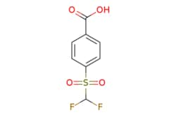 eMolecules​&nbsp;ChemScene / 4-(Difluoromethylsulfonyl)benzoic acid / 250mg / 626491723 / CS-0042301 / 0.000 / 4837-22-3 / MFCD00766762 / 236.190 / C8H6F2O4S