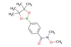 eMolecules​ 1073353-58-8 | Ambeed | N-Methoxy-N-methyl-4-(4455-tetramethyl-132-dioxaborolan-2-yl)benzamide