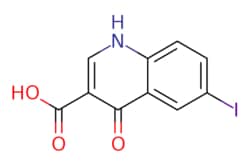 eMolecules​&nbsp;ChemScene / 6-Iodo-4-oxo-14-dihydroquinoline-3-carboxylic acid / 100mg / 654770424 / CS-0216613 / 0.000 / 302949-02-6 / MFCD01912285 / 315.066 / C10H6INO3