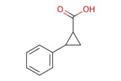 eMolecules​&nbsp;Ambeed / 2-Phenylcyclopropanecarboxylic acid / 250mg / 490538655 / A226797 /  / 5685-38-1 / MFCD00066860 / 162.188 / C10H10O2