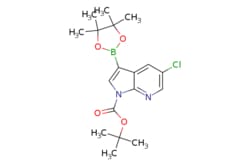 eMolecules​ 2882875-88-7 | Ambeed | tert-Butyl 5-chloro-3-(4455-tetramethyl-132-dioxaborolan-2-yl)-1H-pyrrolo[23-b]pyridine-1-carboxylate