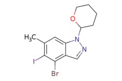 eMolecules​ Pharmablock / 4-bromo-5-iodo-6-methyl-1-tetrahydropyran-2-yl-indazole