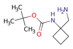 eMolecules​&nbsp;Pharmablock / tert-butyl N-[1-(aminomethyl)cyclobutyl]carbamate / 25mg / 697516957 / PBU5637 / 0.000 / 1286330-22-0 / MFCD13194722 / 200.282 / C10H20N2O2