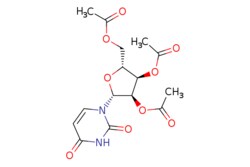 eMolecules​&nbsp;Ambeed / (2R3R4R5R)-2-(Acetoxymethyl)-5-(24-dioxo-34-dihydropyrimidin-1(2H)-yl)tetrahydrofuran-34-diyl diacetate / 25g / 600834535 / A227210 /  / 4105-38-8 / MFCD00023795 / 370.314 / C15H18N2O9
