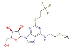 eMolecules​ Ambeed / (2R3S4R5R)-2-(Hydroxymethyl)-5-(6-((2-(methylthio)ethyl)amino)-2-((333-trifluoropropyl)thio)-9H-purin-9-yl)tetrahydrofuran-34-diol