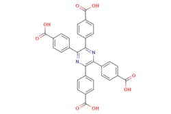 eMolecules​&nbsp;Ambeed / 4444-(Pyrazine-2356-tetrayl)tetrabenzoic acid / 100mg / 592383710 / A1154751 /  / 2089016-10-2 / [null] / 560.518 / C32H20N2O8
