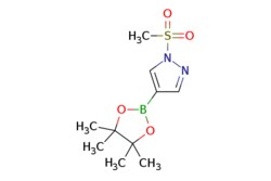 eMolecules​ Ambeed / 1-(Methylsulfonyl)-4-(4455-tetramethyl-132-dioxaborolan-2-yl)-1H-pyrazole / 100mg / 600848729 / A837152 /  / 944994-03-0 / MFCD18383275 / 272.130 / C10H17BN2O4S