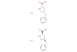eMolecules​&nbsp;Ambeed / cis-4-Phenylthio-L-proline hydrochloride / 250mg / 552605431 / A163930 /  / 105107-84-4 / MFCD11109939 / 259.750 / C11H14ClNO2S