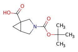 eMolecules​&nbsp;ChemScene / 3-(tert-Butoxycarbonyl)-3-azabicyclo[3.1.0]hexane-1-carboxylic acid / 100mg / 572269886 / CS-0051578 / 0.000 / 1363381-55-8 / MFCD22566159 / 227.260 / C11H17NO4