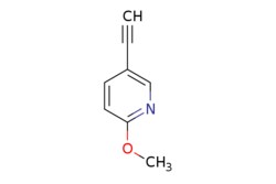 eMolecules​&nbsp;Ambeed / 5-Ethynyl-2-methoxypyridine / 100mg / 517262210 / A508182 /  / 663955-59-7 / MFCD10698135 / 133.150 / C8H7NO