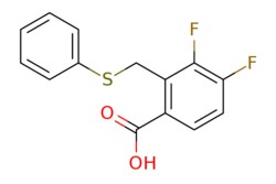 eMolecules​&nbsp;Synthonix - Stock / 34-Difluoro-2-((phenylthio)methyl)benzoic acid / 100mg / 495876522 / D61854 /  / 2136287-65-3 / [null] / 280.290 / C14H10F2O2S