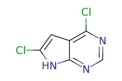 eMolecules​&nbsp;97337-32-1 | 4,6-dichloro-7H-pyrrolo[2,3-d]pyrimidine | Pharmablock | MFCD11518912 | 188.010 | C6H3Cl2N3 | 97.000 | Clc1cc2c(Cl)ncnc2[nH]1 | 25mg | 721997370
