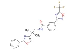 eMolecules​ Ambeed / N-(2-Methyl-2-(2-phenyloxazol-4-yl)propyl)-3-(5-(trifluoromethyl)-124-oxadiazol-3-yl)benzamide