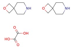 eMolecules​&nbsp;Pharmablock / 2-oxa-7-azaspiro[3.5]nonane hemioxalate / 25mg / 586136879 / PB00650-01 / 0.000 / 1429056-28-9 / MFCD22422281 / 344.408 / C16H28N2O6