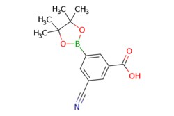 eMolecules​&nbsp;Ambeed / 3-Cyano-5-(4455-tetramethyl-132-dioxaborolan-2-yl)benzoic acid / 100mg / 714085609 / A358789 /  / 2377611-13-5 / MFCD22586692 / 273.100 / C14H16BNO4