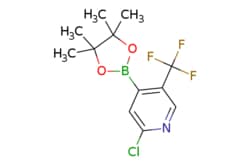 eMolecules​&nbsp;Ambeed / 2-Chloro-4-(4455-tetramethyl-132-dioxaborolan-2-yl)-5-(trifluoromethyl)pyridine / 250mg / 724427653 / A689259 /  / 2121515-21-5 / MFCD18738555 / 307.500 / C12H14BClF3NO2