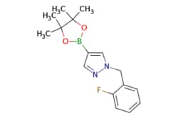 eMolecules​&nbsp;Ambeed / 1-(2-Fluorobenzyl)-4-(4455-tetramethyl-132-dioxaborolan-2-yl)-1H-pyrazole / 100mg / 696731266 / A1160819 /  / 1415825-05-6 / MFCD21337485 / 302.160 / C16H20BFN2O2