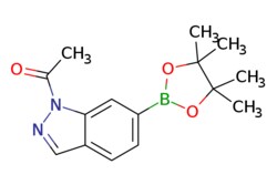 eMolecules​ Ambeed / 1-(6-(4455-Tetramethyl-132-dioxaborolan-2-yl)-1H-indazol-1-yl)ethanone