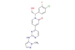 eMolecules​ Ambeed / (S)-1-(1-(4-Chloro-3-fluorophenyl)-2-hydroxyethyl)-4-(2-((1-methyl-1H-pyrazol-5-yl)amino)pyrimidin-4-yl)pyridin-2(1H)-one