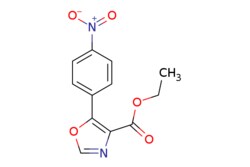 eMolecules​ AstaTech / 5-(4-NITRO-PHENYL)-OXAZOLE-4-CARBOXYLIC ACID ETHYL ESTER / 1g / 112536086 / E58696 / 97.000 / 72030-87-6 / MFCD02179429 / 262.221 / C12H10N2O5