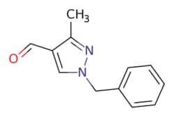 eMolecules​&nbsp;Pharmablock / 1-benzyl-3-methyl-1H-pyrazole-4-carbaldehyde / 25mg / 586152292 / PBXAA792 / 0.000 / 153687-32-2 / MFCD11180184 / 200.241 / C12H12N2O