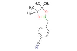 eMolecules​&nbsp;ChemScene / 4-((4455-Tetramethyl-132-dioxaborolan-2-yl)methyl)benzonitrile / 100mg / 572246154 / CS-W021978 / 0.000 / 475250-43-2 / MFCD18383371 / 243.110 / C14H18BNO2