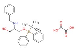 eMolecules​&nbsp;Pharmablock / (2S)-2-(benzylamino)-3-[tert-butyl(diphenyl)silyl]oxy-propan-1-oloxalic acid / 25mg / 784549060 / PBUC462-3 / 0.000 /  / [null] / 509.674 / C28H35NO6Si