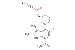 eMolecules​ 1912445-55-6 | Ambeed | (S)-4-(3-(but-2-ynamido)piperidin-1-yl)-5-fluoro-23-dimethyl-1H-indole-7-carboxamide