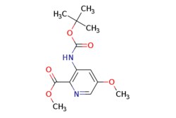 eMolecules​ Pharmablock / methyl 3-(tert-butoxycarbonylamino)-5-methoxy-pyridine-2-carboxylate