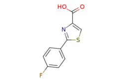 eMolecules​&nbsp;ChemScene / 2-(4-Fluorophenyl)thiazole-4-carboxylic acid / 1g / 686072470 / CS-W021409 / 0.000 / 863668-07-9 / MFCD07339052 / 223.220 / C10H6FNO2S