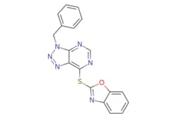 eMolecules​ 722456-31-7 | Ambeed | 2-((3-Benzyl-3H-[123]triazolo[45-d]pyrimidin-7-yl)thio)benzo[d]oxazole