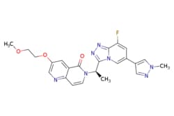 eMolecules​ 1173699-31-4 | Ambeed | (R)-6-(1-(8-Fluoro-6-(1-methyl-1H-pyrazol-4-yl)-[124]triazolo[43-a]pyridin-3-yl)ethyl)-3-(2-methoxyethoxy)-16-naphthyridin-5(6H)-one
