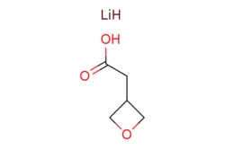 eMolecules​ Pharmablock / lithium salt2-(oxetan-3-yl)acetic acid / 25mg / 551189638 / PB00701-8 / 0.000 / 1416271-19-6 / [null] / 124.060 / C5H9LiO3