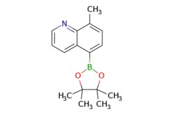 eMolecules​&nbsp;Ambeed / 8-Methyl-5-(4455-tetramethyl-132-dioxaborolan-2-yl)quinoline / 100mg / 704973273 / A1179688 /  / 1366740-47-7 / [null] / 269.150 / C16H20BNO2