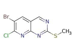eMolecules​ Pharmablock / 6-bromo-7-chloro-2-methylsulfanyl-pyrido[23-d]pyrimidine