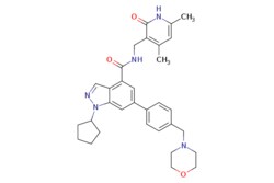 eMolecules​ 1396772-26-1 | Ambeed | 1-Cyclopentyl-N-((46-dimethyl-2-oxo-12-dihydropyridin-3-yl)methyl)-6-(4-(morpholinomethyl)phenyl)-1H-indazole-4-carboxamide