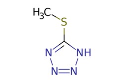 eMolecules​&nbsp;29515-99-9 | 5-(METHYLTHIO)-1H-TETRAZOLE | AstaTech | MFCD00068726 | 116.140 | C2H4N4S | 95.000 | CSc1nnn[nH]1 | 1g | 718059633