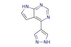 eMolecules​&nbsp;Pharmablock / 4-(1H-pyrazol-4-yl)-7H-pyrrolo[23-d]pyrimidine / 25mg / 551225505 / PB93040 / 0.000 / 952518-97-7 / MFCD20683197 / 185.190 / C9H7N5
