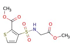 eMolecules​&nbsp;Ambeed / Methyl 3-(N-(2-methoxy-2-oxoethyl)sulfamoyl)thiophene-2-carboxylate / 25g / 600839971 / A419850 /  / 106820-63-7 / MFCD01570165 / 293.310 / C9H11NO6S2