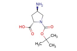 eMolecules​&nbsp;Ambeed / (2S4R)-4-Amino-1-(tert-butoxycarbonyl)pyrrolidine-2-carboxylic acid / 100mg / 596568677 / A428721 /  / 132622-69-6 / [null] / 230.264 / C10H18N2O4