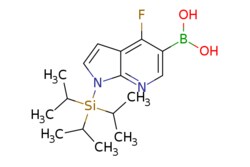eMolecules​ Pharmablock / 4-fluoro-1-[tris(propan-2-yl)silyl]-1H-pyrrolo[23-b]pyridin-5-ylboronic