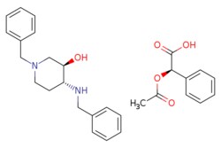 eMolecules​ Pharmablock / (2R)-2-acetoxy-2-phenyl-acetic acid(3R4R)-1-benzyl-4-(benzylamino)piperidin-3-ol