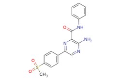 eMolecules​&nbsp;1232410-49-9 | Ambeed |  3-Amino-6-(4-(methylsulfonyl)phenyl)-N-phenylpyrazine-2-carboxamide |  5mg | 490553058 | A312952 | MFCD19443686 | 368.41 |  C18H16N4O3S