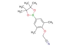 eMolecules​&nbsp;Ambeed / 2-(26-Dimethyl-4-(4455-tetramethyl-132-dioxaborolan-2-yl)phenoxy)acetonitrile / 250mg / 717401690 / A701171 /  / 1256359-33-7 / MFCD16036139 / 287.170 / C16H22BNO3